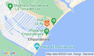 Map Empuriabrava Apartment 126843