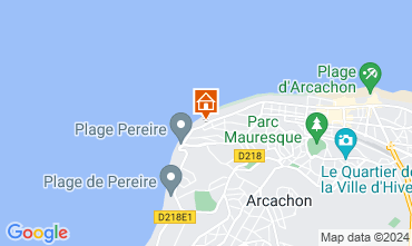 Map Arcachon Apartment 83194