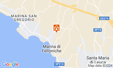 Map Santa Maria di Leuca Apartment 74931