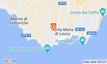 Map Santa Maria di Leuca Apartment 115115