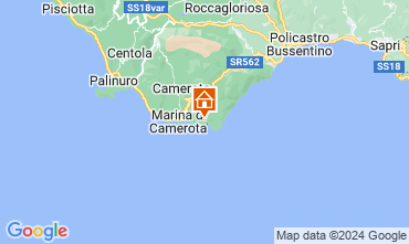 Map Marina di Camerota Apartment 59365