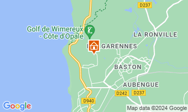 Map Wimereux House 102074