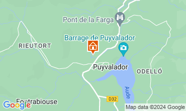 Map Puyvalador Chalet 116935