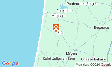 Map Mimizan Mobile home 114935