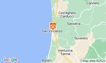 Map San Vincenzo Apartment 123138