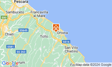 Map Ortona Apartment 102650