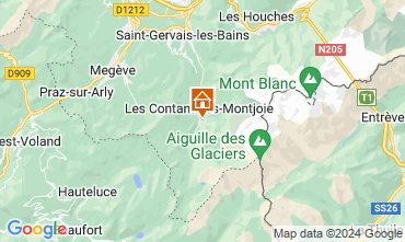 Map Les Contamines Montjoie Chalet 941