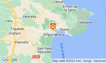 Map Empuriabrava Villa 97067