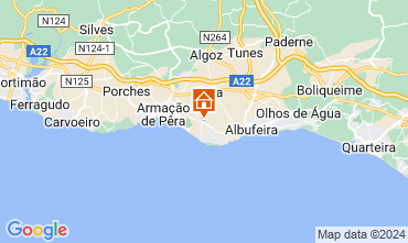 Map Albufeira Villa 106497