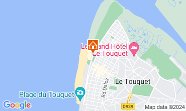 Map Le Touquet One-room apartment 71644