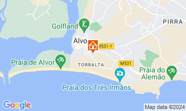 Map Alvor Apartment 121030