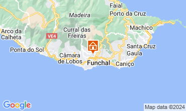 Map Funchal Bungalow 57060