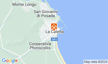 Map La Caletta Apartment 125191