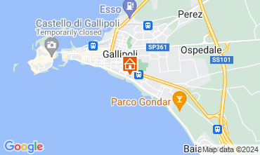 Map Gallipoli Apartment 126868