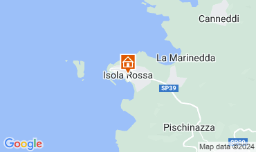 Map Isola Rossa Apartment 124483