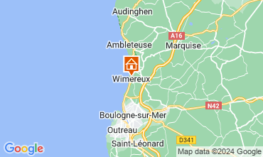 Map Wimereux House 70960