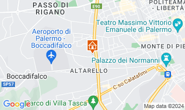 Map Palermo One-room apartment 56253