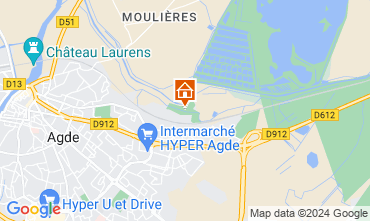 Map Agde Mobile home 128747