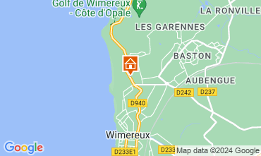 Map Wimereux Apartment 19715