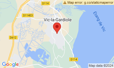 Map Vic la Gardiole Villa 112318
