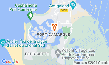 Map Port Camargue Apartment 120009