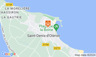 Map Saint Denis d'Olron House 118173