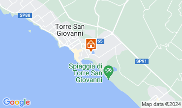 Map Ugento - Torre San Giovanni Apartment 118742