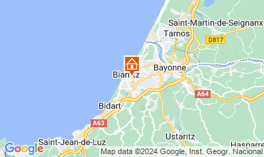 Map Biarritz House 83182