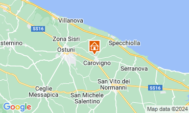 Map Ostuni Villa 63775