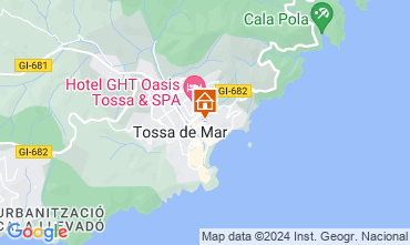 Map Tossa de Mar Apartment 109158