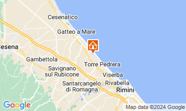 Map Bellaria Igea Marina Apartment 127034
