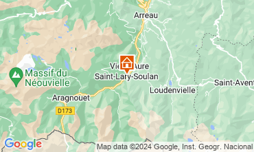 Map Saint Lary Soulan Chalet 102168