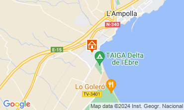 Map L'ampolla House 128856