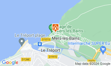 Map Mers Les bains One-room apartment 90510