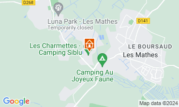 Map Les Mathes Mobile home 61307