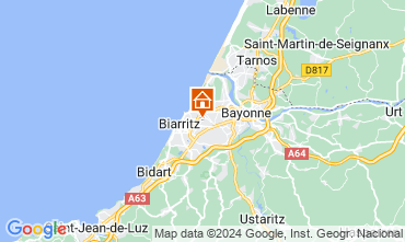 Map Biarritz House 88875