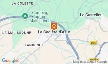 Map La Cadire d'Azur House 129209