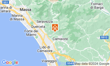 Map Camaiore House 128734