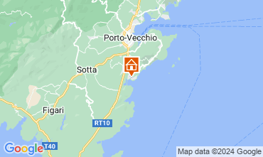 Map Porto Vecchio Villa 126436