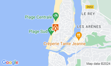 Map Hossegor Apartment 6463