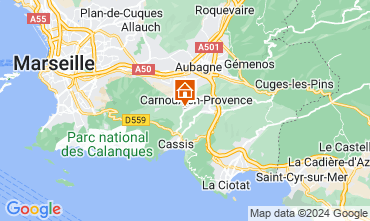 Map Cassis Bungalow 89926