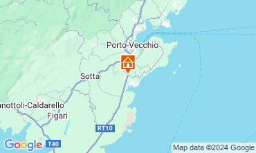 Map Porto Vecchio Villa 37508