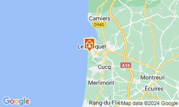 Map Le Touquet Apartment 7751