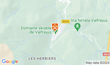 Map Valfrjus Chalet 77170