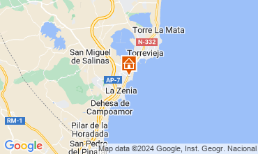 Map Alicante Apartment 94765