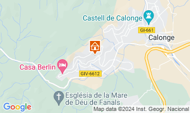 Map Calonge Villa 128282