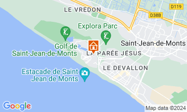 Map Saint Jean de Monts Villa 66656