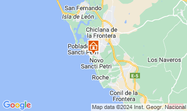 Map Chiclana de la Frontera Apartment 127587