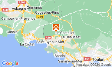 Map La Cadire d'Azur Mobile home 77786