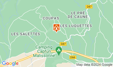 Map La Cadire d'Azur Mobile home 77786